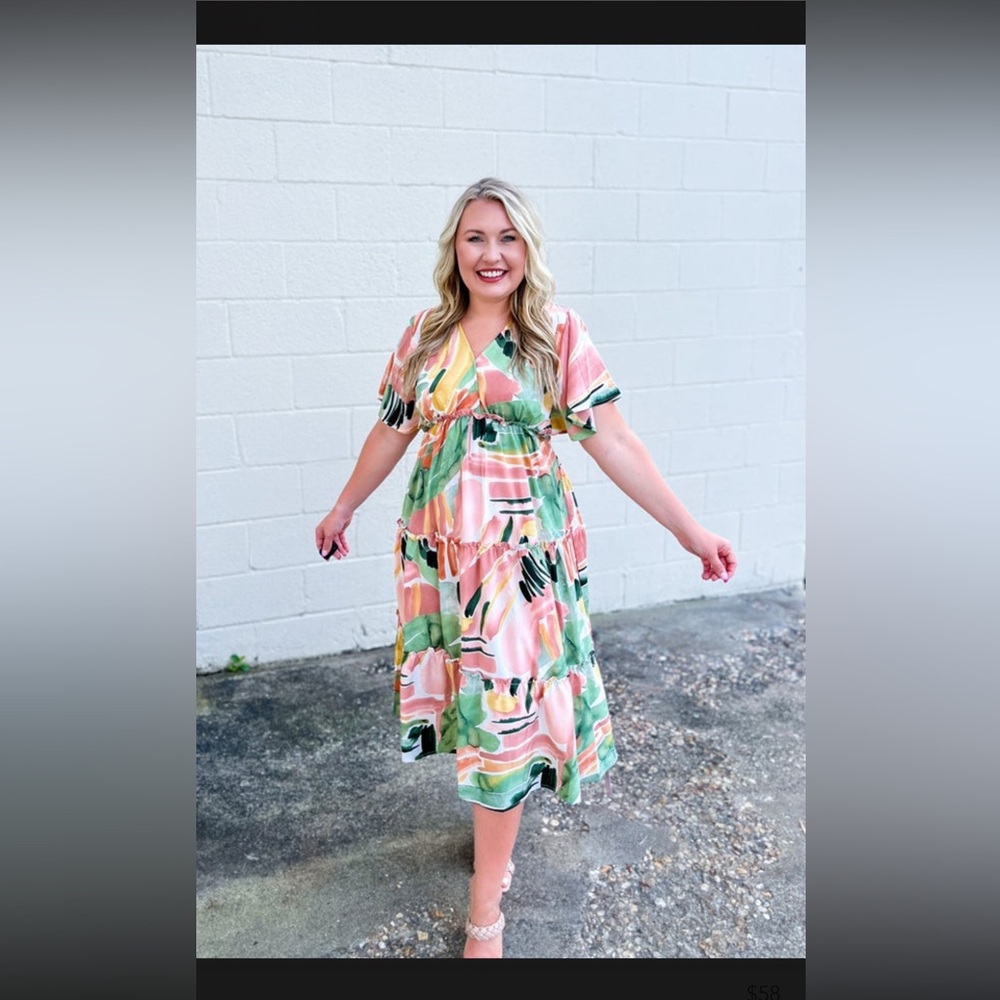 Floral Multicolor Dress